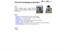 Tablet Screenshot of jammers.russmus.net